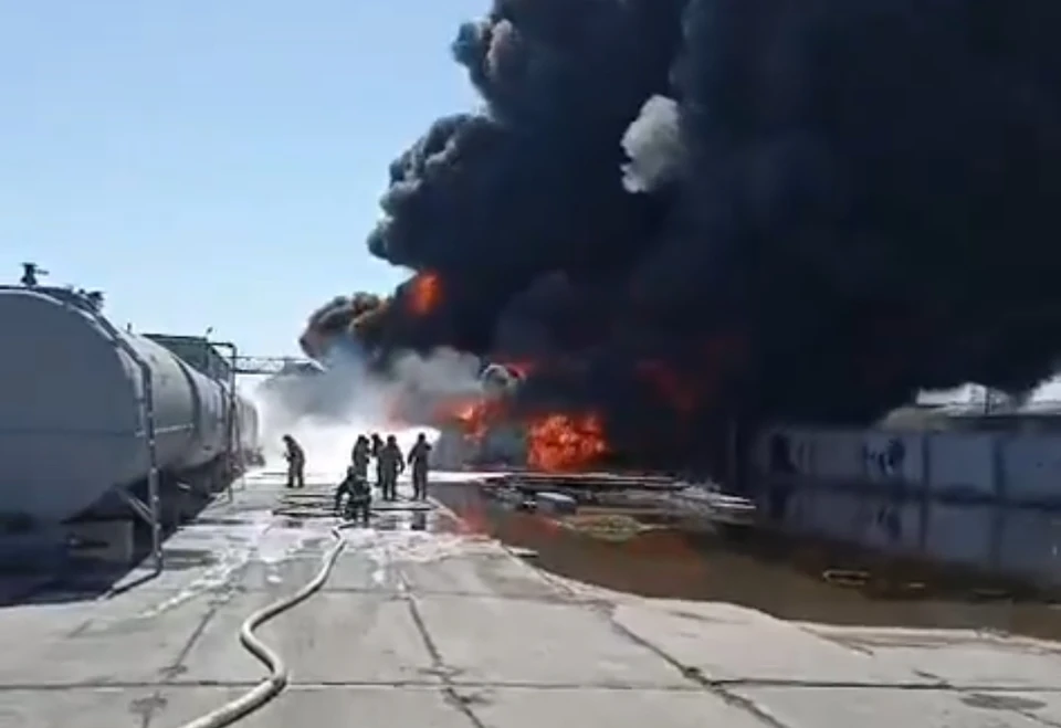Фото: скриншот видео «ЧП Омск» в «Вконтакте»