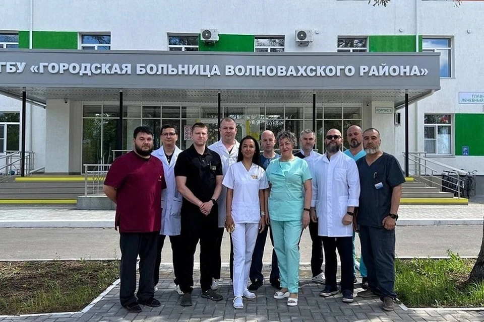 Врачи из Ямала обследовали более трех тысяч пациентов Волновахского района с начала 2024 года. Фото: t.me/yamalryadom