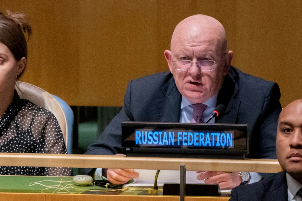 Василий Небензя объяснил, почему Россия выступает против проекта резолюции по геноциду в Сребнице.