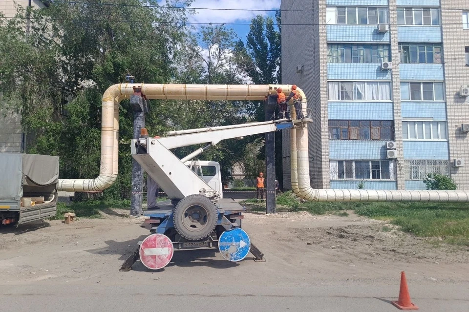 Трубы упаковали в «скорлупу» из пенополиуретана. Фото: КТ