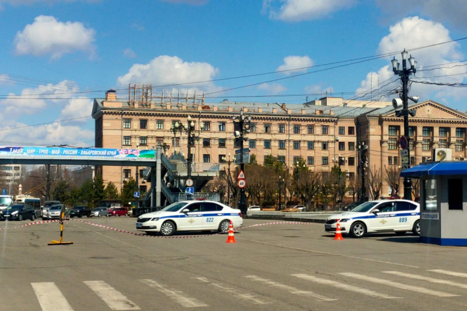 Перекрытие дорог в Хабаровске 9 мая 2024 намечено из-за парада Победы