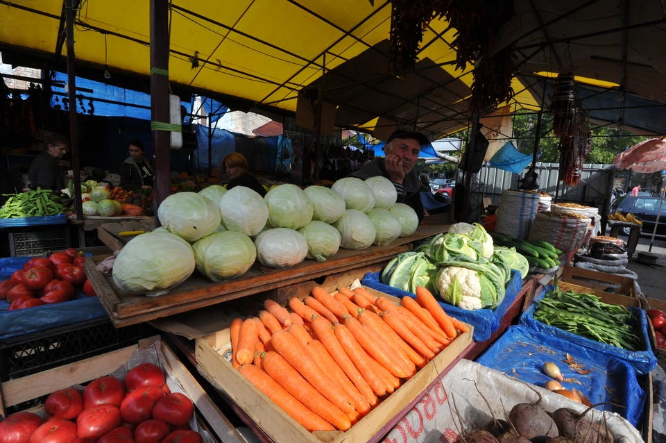 Цены на овощи меняются регулярно.