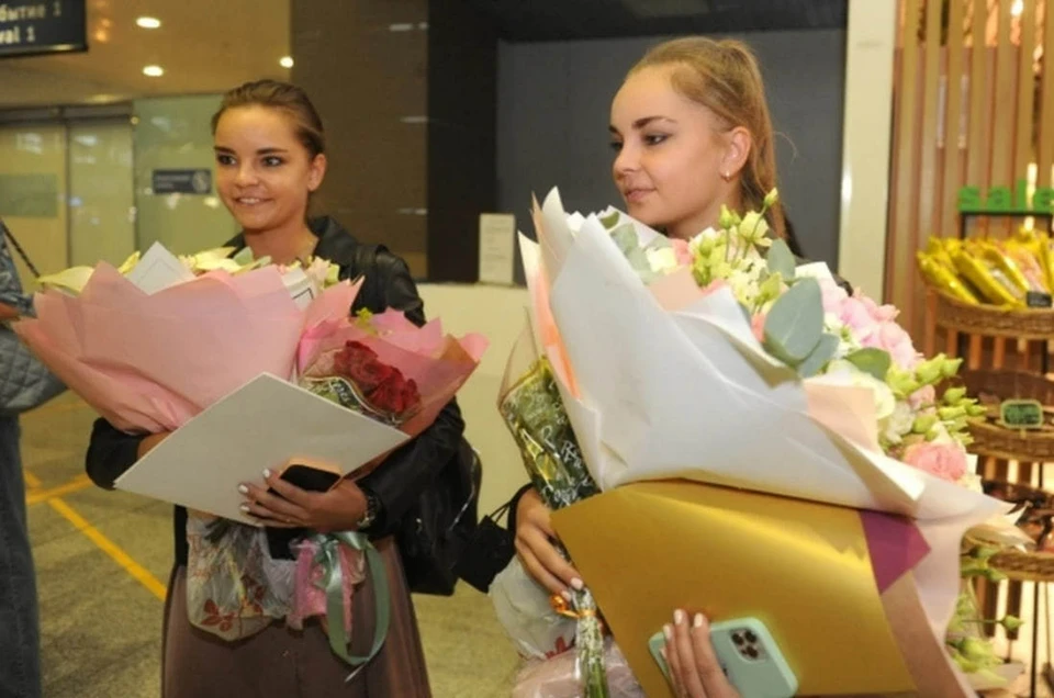 Гимнастки Аверины посетили форум «Пик возможностей» на Нижегородской ярмарке