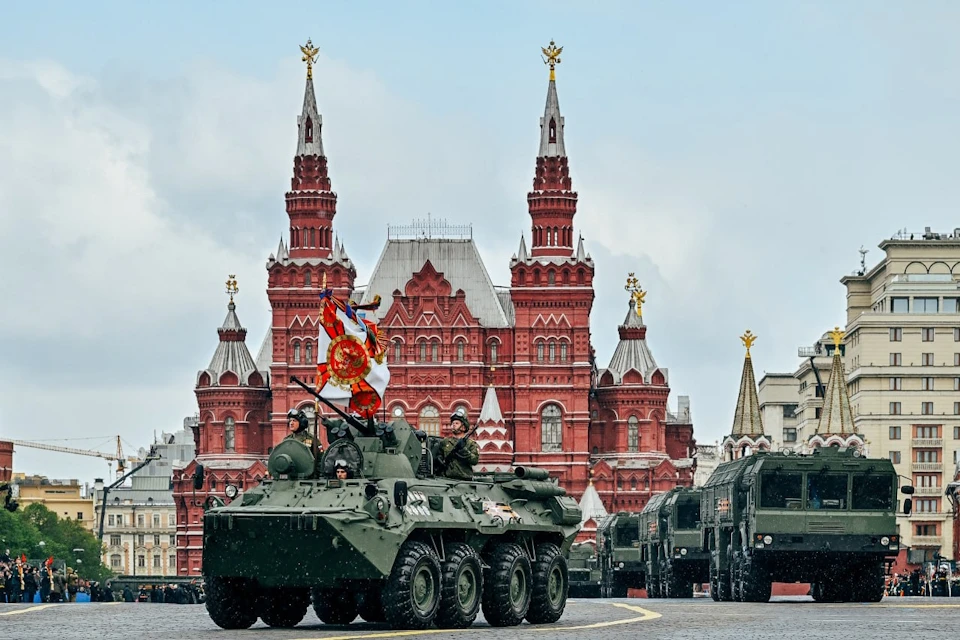 Сергей Собянин принял участие в параде Победы на Красной площади Фото: телеграм-канал мэра Москвы