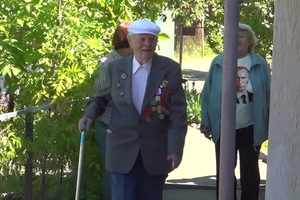 Василию Константиновичу Ващенко - 105 лет! Фото: скриншот видео