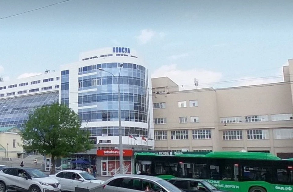 В бизнес центре «Консул» продаются офисы и большая часть паркинга. Фото: Яндекс Карты