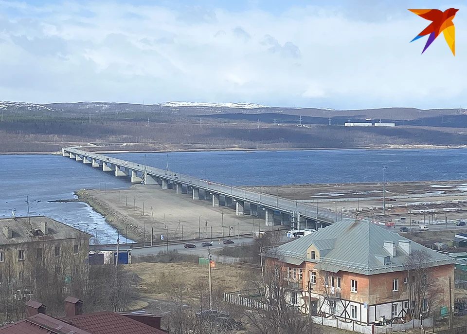 В Мурманске начался ремонт моста через Кольский залив. Работы ведутся по нацпроекту «Безопасные качественные дороги».