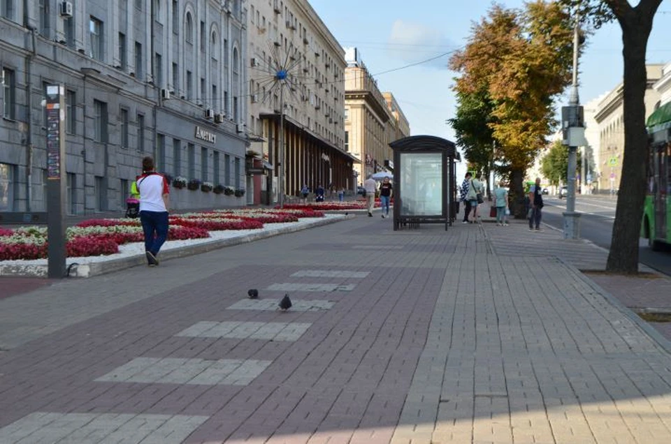 В ближайшее время на Ленина демонтируют ограждение и заменят тротуарную плитку