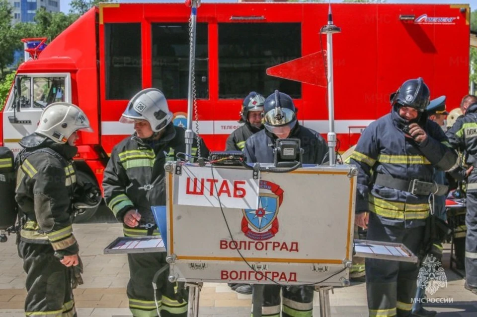 МЧС готовится к плановым учениям под Волгоградом.