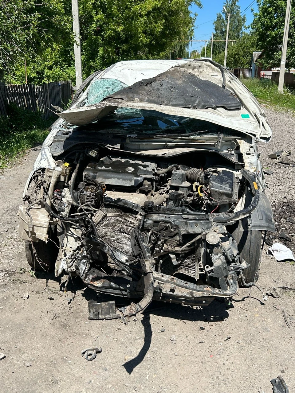 В больнице оказались водитель и три его пассажира