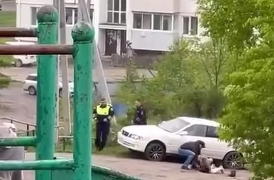 Видео, которое запечатлели очевидцы. Фото: dpscontrol_news