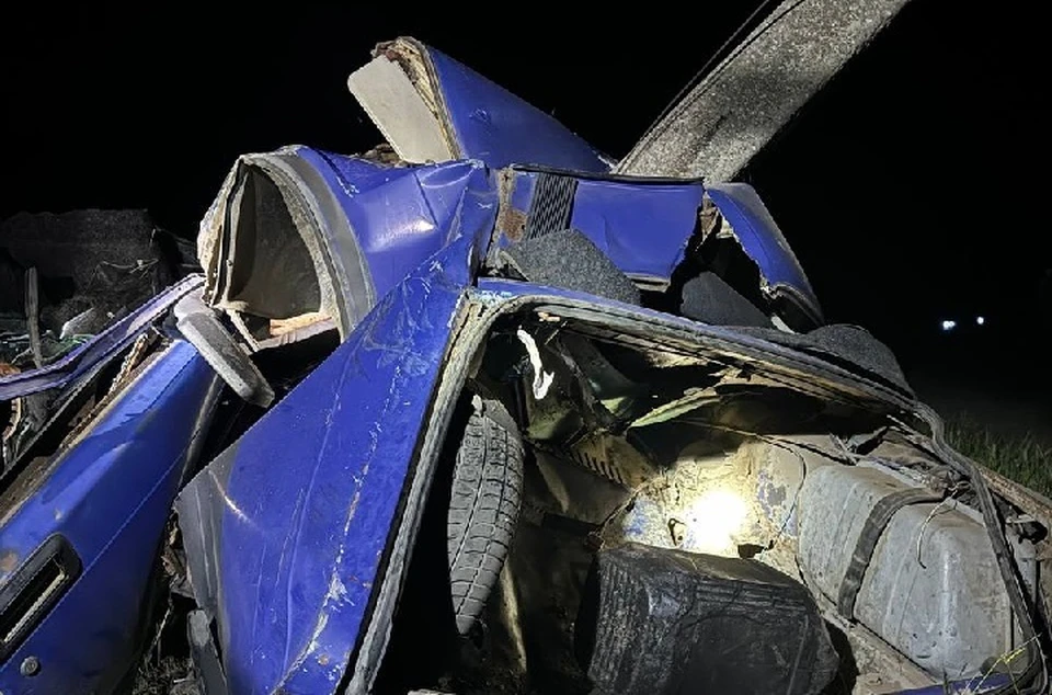 В Бердянском районе разбился 43-летний водитель "Семерки". ФОТО: Госавтоинспекция Запорожской области