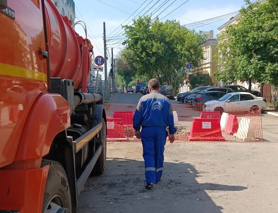 На днях на ул. Алексея Толстого в Самаре специалисты завершили ликвидацию газового колодца под дорожным полотном / Фото: СВГК