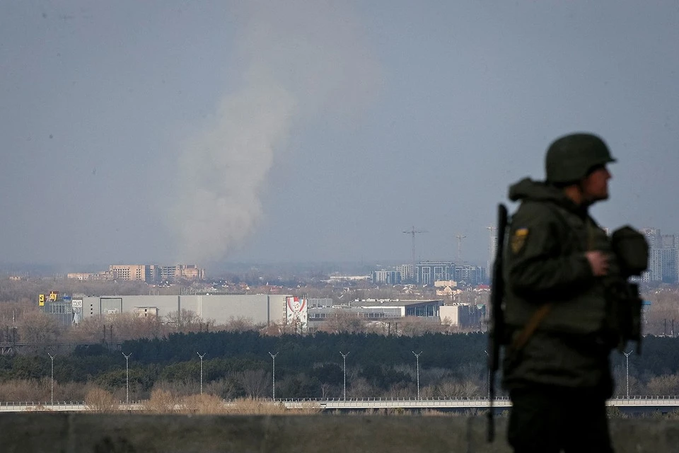 Серия мощных взрывов раздалась в Хмельницкой области Украины