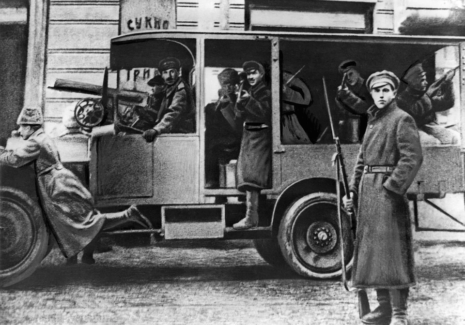 Через несколько месяцев после гомельского восстания настанет время революций 1917-го. Фото: репродукция фотохроники ТАСС