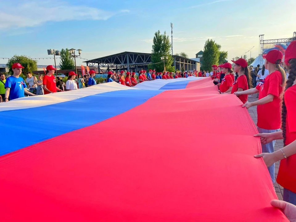 В акции приняли участие сотни ростовчан. Фото: телеграм-канал Алексея Логвиненко