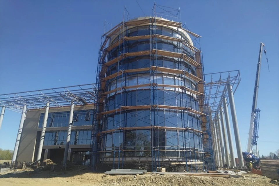 Строительство технопарка в Комсомольске завершат до конца 2024 года Фото: Пресс-служба министерства строительства края