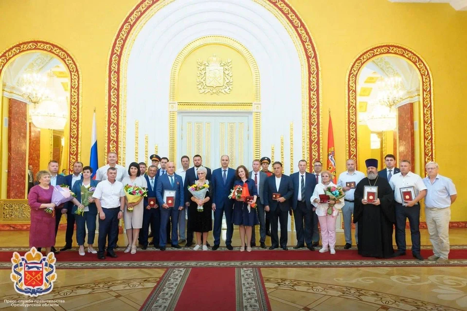 Оренбуржцам вручили госнаграды