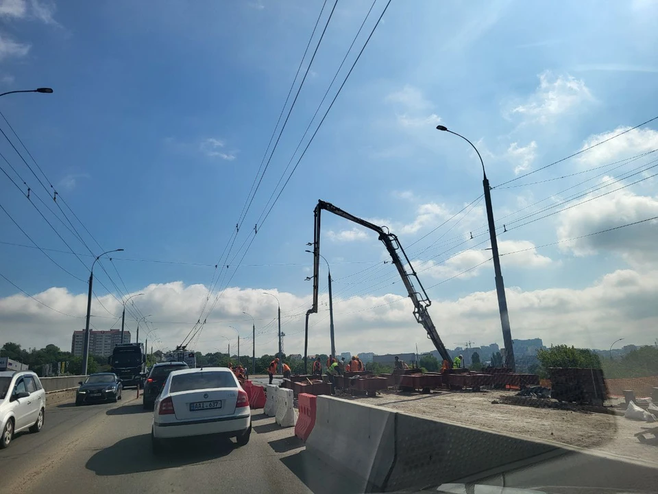 Дорожное движение на мосту на улице Михая Витязул будет остановлено.