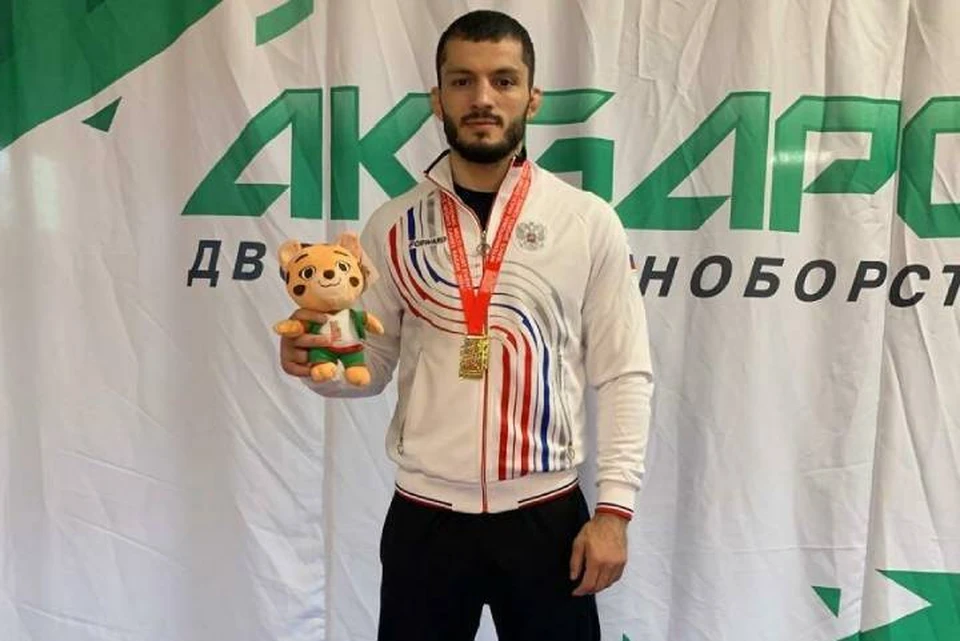 Нарек Оганян с золотой медалью Игр БРИКС.