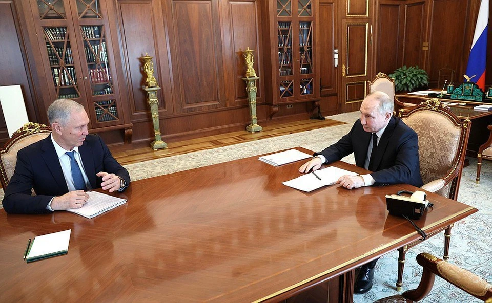 Сальдо доложил Путину об актуальных проблемах