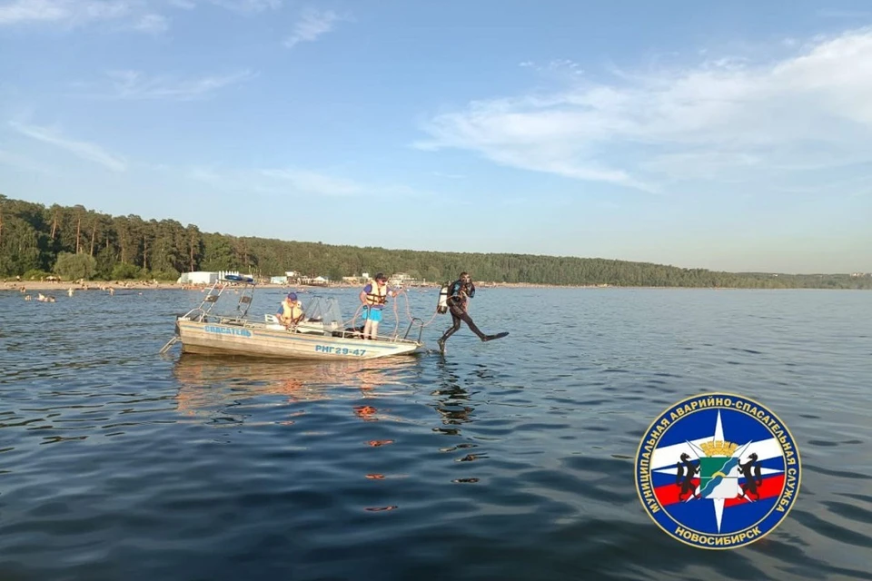 На Новосибирском водохранилище утонул 14-летний мальчик. Фото: спасатели МАСС.