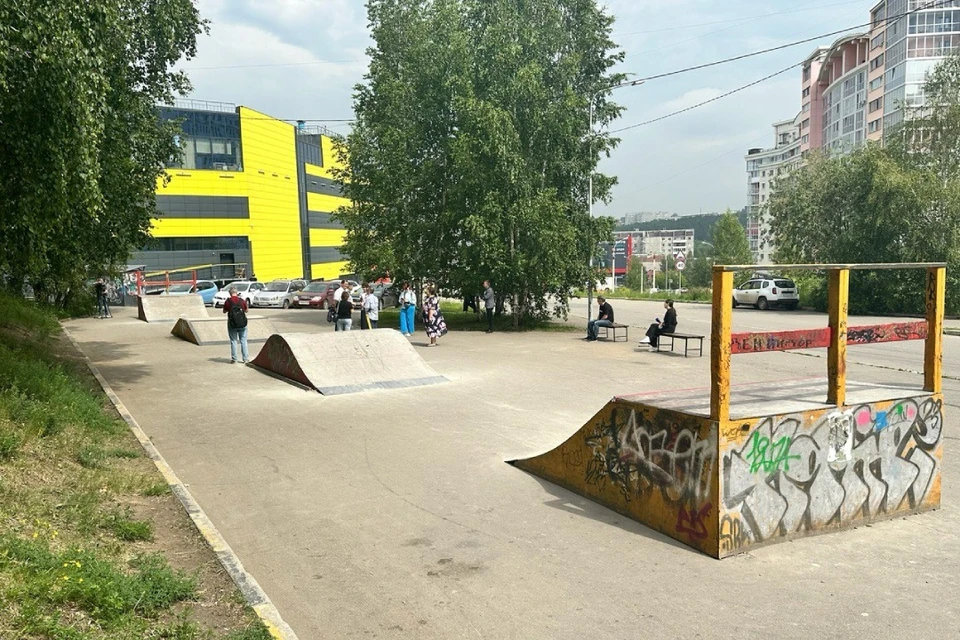В следующем году планируется заменить скейт-площадку недалеко от дома № 16 по ул. Улан-Баторской.