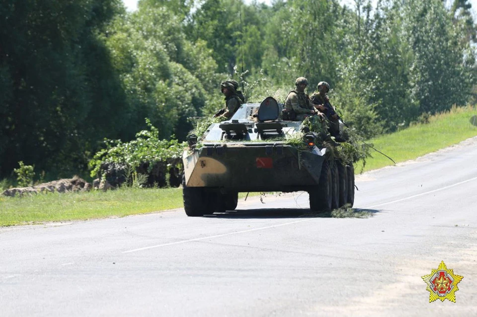 Ситуация на белорусско-украинской границе остается напряженной. Фото: Министерство обороны Республики Беларусь.