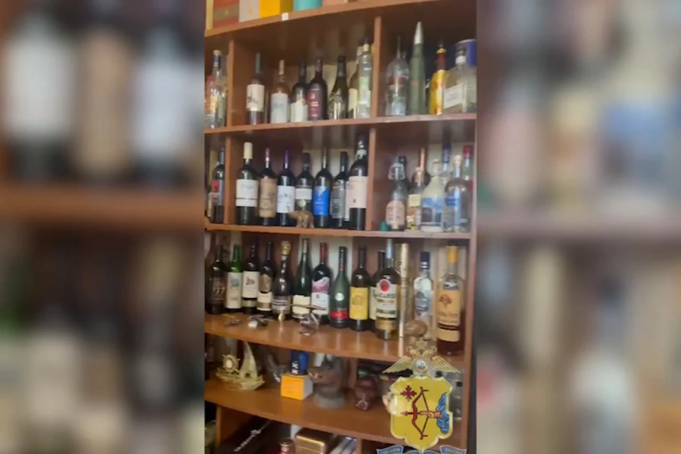 У кировчанина нашли 267 коробок с бутылками различного алкоголя и 40 литров спирта. Фото: УМВД России по Кировской области