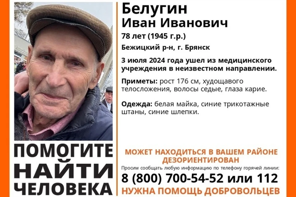 Фото: поисковый отряд "Лиза Алерт", ВКонтакте.