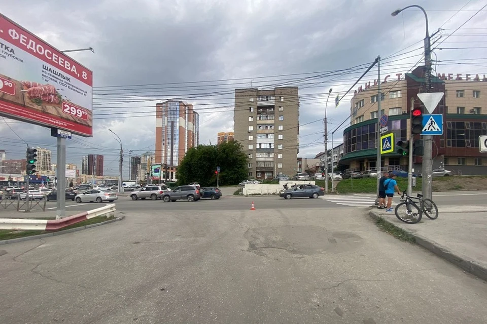 В Новосибирске водитель сбил 13-летнего мальчика на велосипеде и скрылся. Фото: Госавтоинспекция Новосибирской области