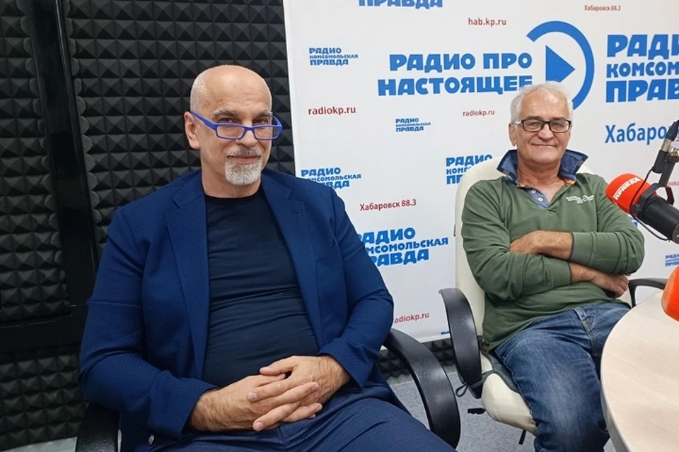 Евгений Россейкин - главврач ФЦССХ, кардиохирург, д.м.н., Игорь Зайцев - кардиолог высшей категории, заслуженный врач РФ, ведущий кардиолог ФЦССХ