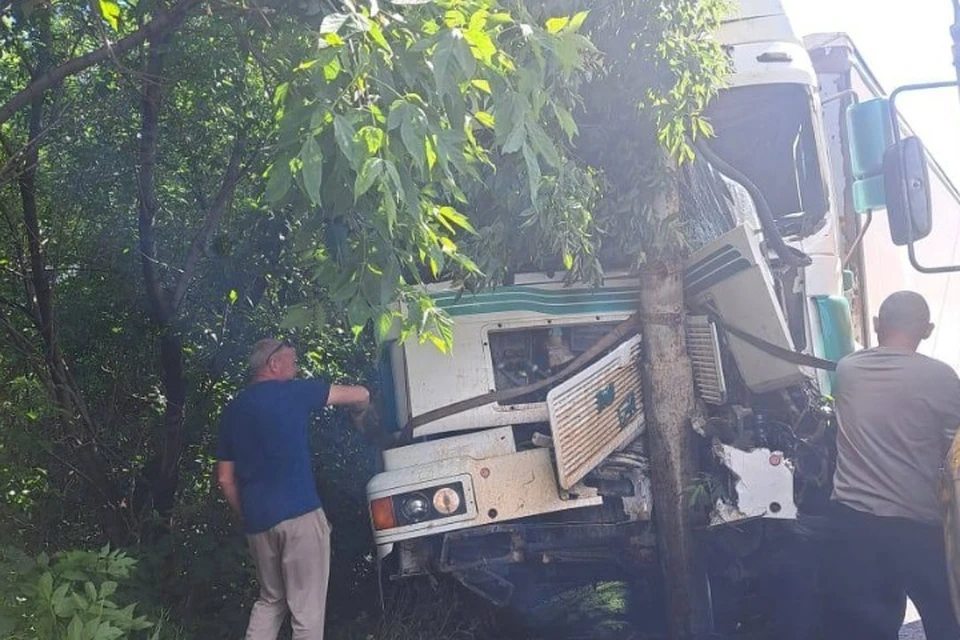 Водитель получил травмы. Фото: Госавтоинспекция Удмуртии