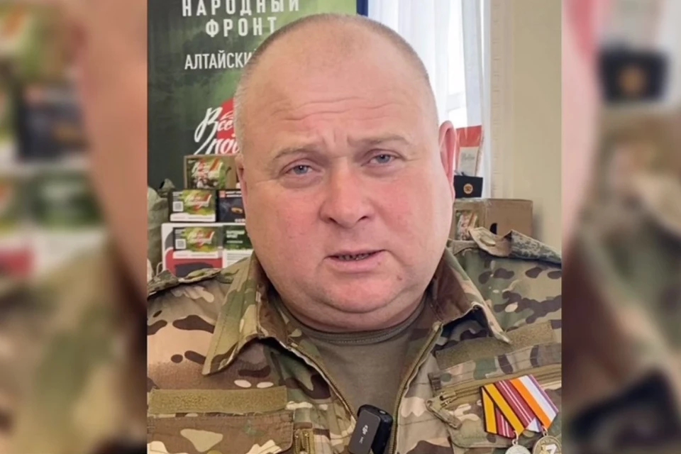 Игорь Голобородько был замполитом мотострелкового полка. Фото: "Народный фронт" Алтайского края