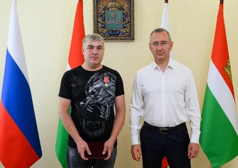 Медбрат из Калужской области был удостоен медали Луки Крымского