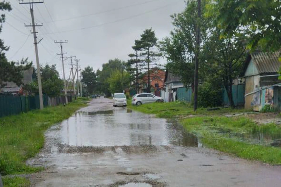 Сильные дожди обрушились на город в конце июня.