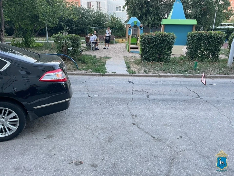 Ребенка сбила иномарка, когда он переходил дорогу