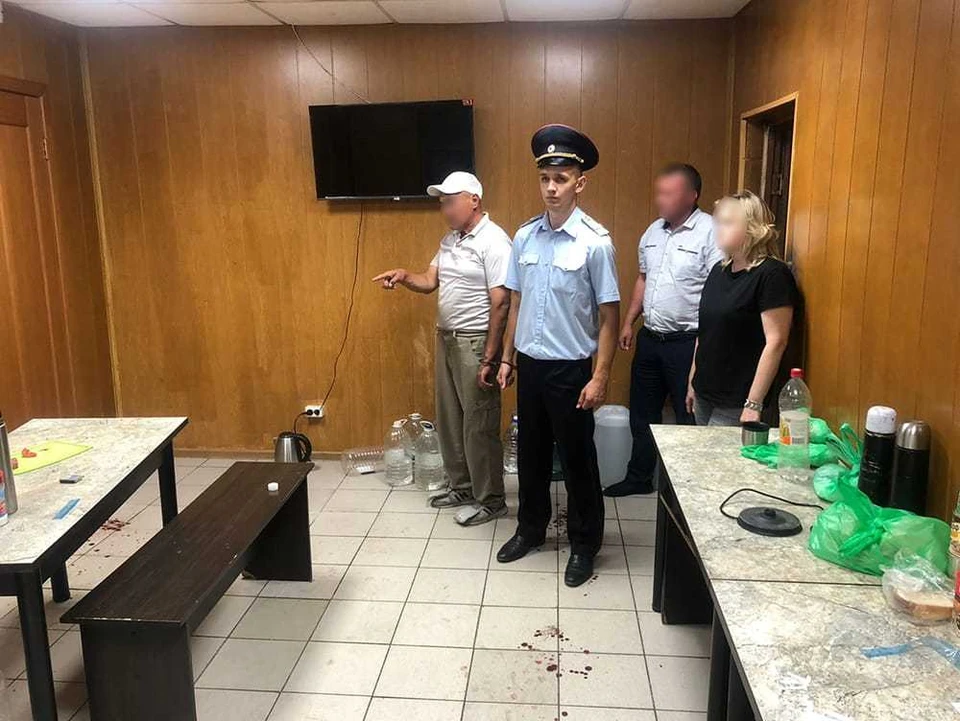 Подозреваемого в убийстве задержали по горячим следам сотрудники Сызранского ЛО МВД России на транспорте. Фото: пресс-служба Средневолжского ЛУ МВД России на транспорте