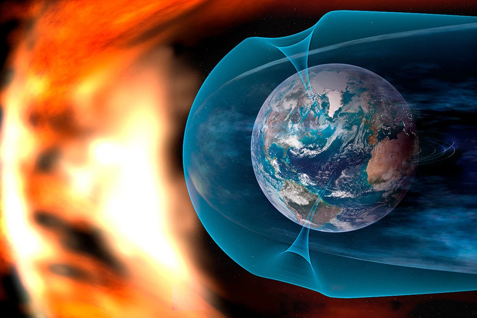Конспирологи предполагают, что магнитное поле Земли ослабло и не сдерживает ударов радиацией из космоса.