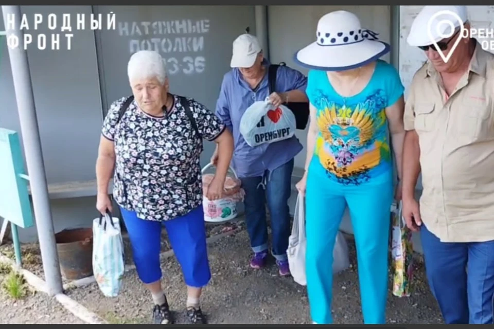 Автобусный маршрут №64 был отменен. Фото: кадр видео t.me/onf_orenburg