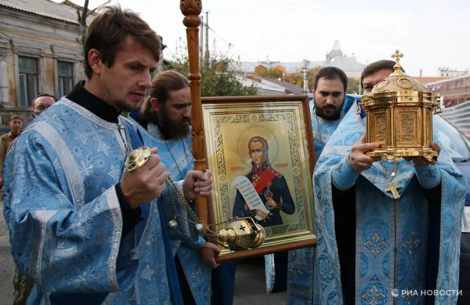 Частицу мощей адмирала Ушакова передадут в ярославский храм, где он был крещен