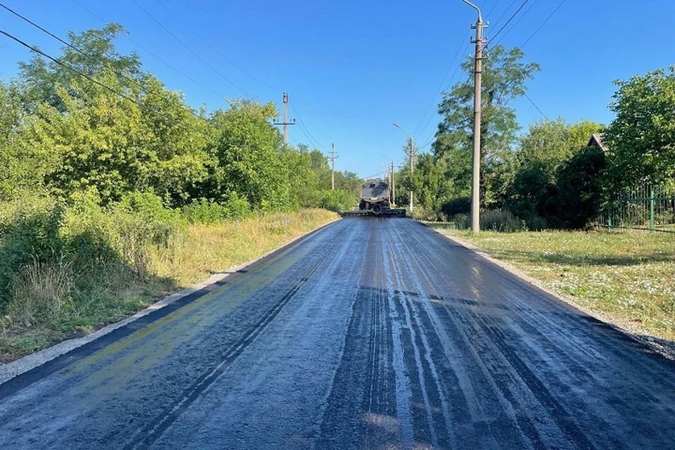 Нижегородская область не только ремонтирует, а и реконструирует дороги. Фото: Минтранс ДНР