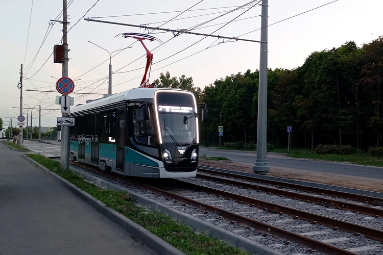 В Липецке новые трамваи перевезли около 73 тысяч пассажиров за месяц