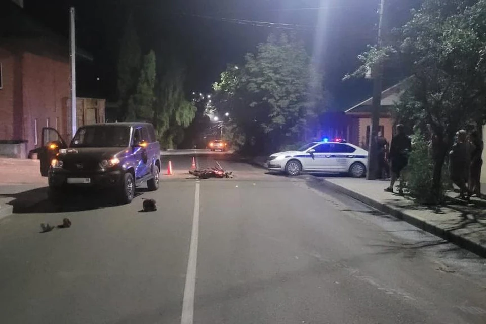 14-летний подросток на мотоцикле пострадал в ДТП с УАЗом под Липецком