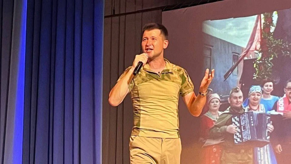 Росгвардеец организовал концерт в поддержку СВО