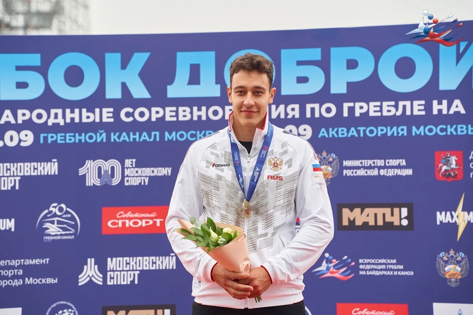 Рязанский каноист Захар Петров выступит на Олимпиаде с 6 по 9 августа. Фото: Всероссийская федерация гребли на байдарках и каноэ.