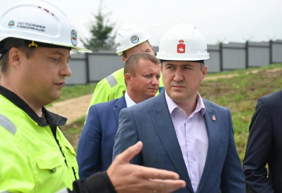 Глава Пермского края проконтролировал вопрос водоснабжения в поселке Щучье Озеро