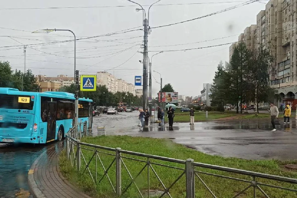 В Красногвардейском районе выпало более половины месячной нормы осадков.