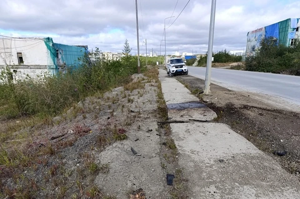 В Айхале мужчина врезался на машине в столб и попал в больницу Фото: Госавтоинспекция14