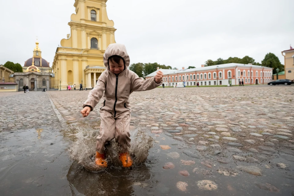 В Петербурге ожидаются кратковременные дожди.